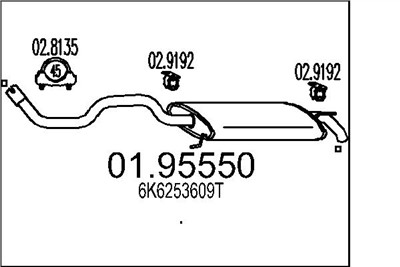 MTS 01.95550 EAN: 8033464044459.