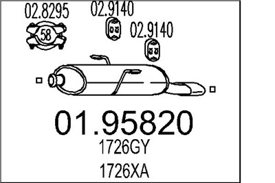 MTS 01.95820 EAN: 8033464044695.