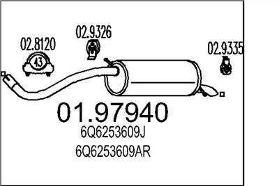 MTS 01.97940 EAN: 8033464046651.
