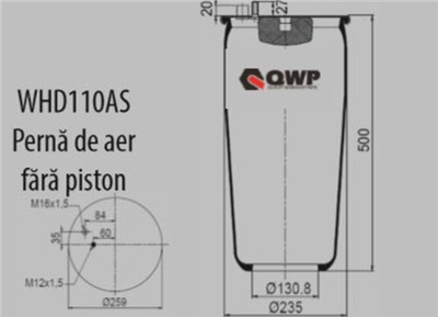 QWP WHD110AS EAN: 0.