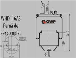 QWP WHD116AS