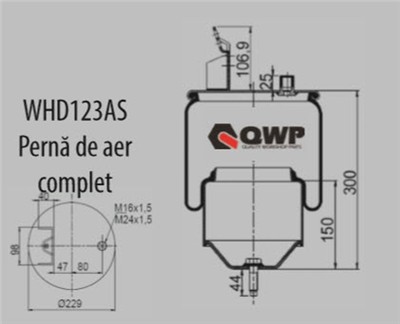 QWP WHD123AS EAN: 0.