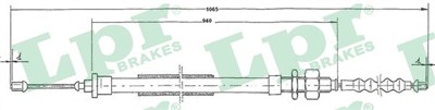 LPR C0114B Číslo výrobce: C0114B. EAN: 8032928111508.