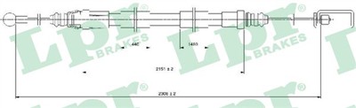 LPR C0129B Číslo výrobce: C0129B. EAN: 8032928111652.