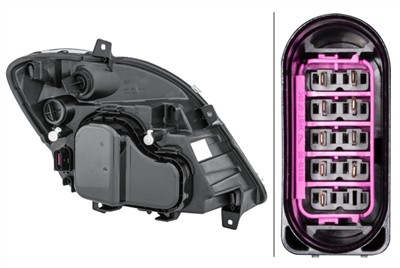 HELLA 1EB 247 012-011 Číslo výrobce: E1 10881. EAN: 4082300243994.