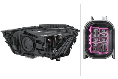 HELLA 1EX 354 870-021 Číslo výrobce: E9 22222. EAN: 4082300842630.