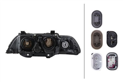 HELLA 1LL 008 053-601 Číslo výrobce: E1 1182. EAN: 4082300156850.