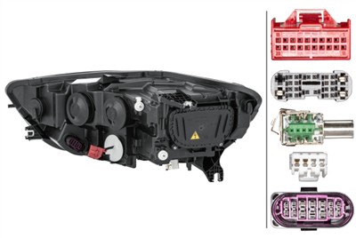 HELLA 1ZT 011 150-321 Číslo výrobce: E1 3051. EAN: 4082300313611.