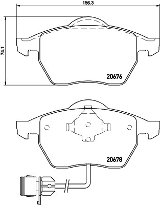 HELLA 8DB 355 007-461 Číslo výrobce: 20676. EAN: 4082300351774.