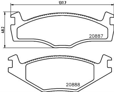 HELLA 8DB 355 017-521 Číslo výrobce: 20887. EAN: 4082300361834.