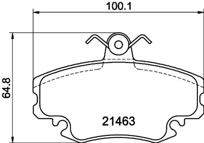HELLA 8DB 355 018-131 Číslo výrobce: 21463. EAN: 4082300362442.