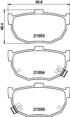 HELLA 8DB 355 006-411 Číslo výrobce: 21553. EAN: 4082300350722.