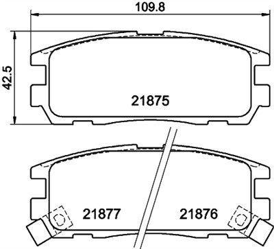 HELLA 8DB 355 016-621 Číslo výrobce: 21875. EAN: 4082300360936.