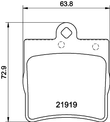 HELLA 8DB 355 008-461 Číslo výrobce: 21919. EAN: 4082300352771.