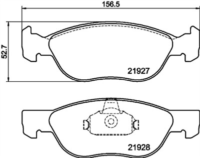HELLA 8DB 355 010-181 Číslo výrobce: 21927. EAN: 4082300354492.