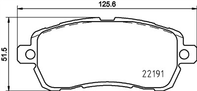 HELLA 8DB 355 031-721 Číslo výrobce: 22191. EAN: 4082300690200.
