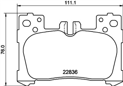 HELLA 8DB 355 040-741 Číslo výrobce: 22836. EAN: 4082300732665.