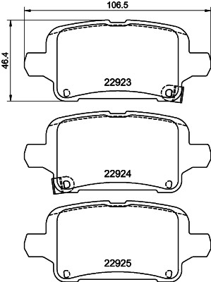 HELLA 8DB 355 037-721 Číslo výrobce: 22923. EAN: 4082300729641.