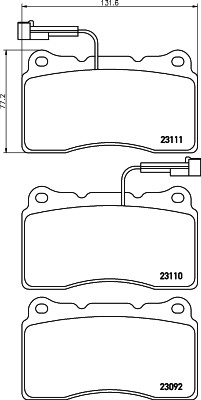 HELLA 8DB 355 018-361 Číslo výrobce: 23092. EAN: 4082300362671.