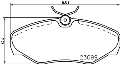 HELLA 8DB 355 011-091 Číslo výrobce: 23099. EAN: 4082300355406.