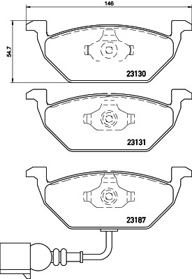 HELLA 8DB 355 008-551 Číslo výrobce: 23130. EAN: 4082300352863.