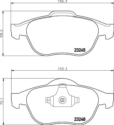 HELLA 8DB 355 009-111 Číslo výrobce: 23245. EAN: 4082300353426.
