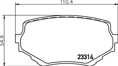 HELLA 8DB 355 017-181 Číslo výrobce: 23314. EAN: 4082300361490.