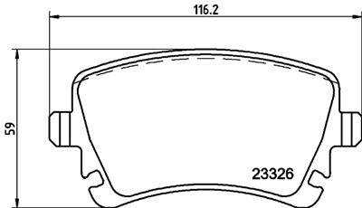 HELLA 8DB 355 011-641 Číslo výrobce: 23326. EAN: 4082300355956.
