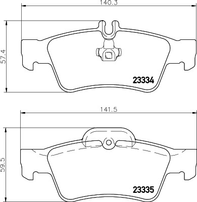 HELLA 8DB 355 018-751 Číslo výrobce: 23334. EAN: 4082300363067.