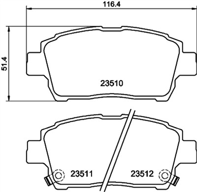 HELLA 8DB 355 017-081 Číslo výrobce: 23510. EAN: 4082300361391.