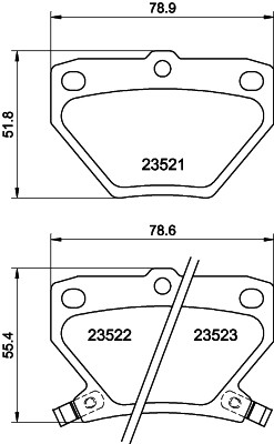 HELLA 8DB 355 017-221 Číslo výrobce: 23521. EAN: 4082300361537.