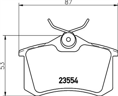 HELLA 8DB 355 019-911 Číslo výrobce: 20961. EAN: 4082300403725.