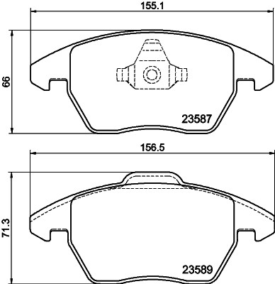 HELLA 8DB 355 014-511 Číslo výrobce: 23587. EAN: 4082300358827.