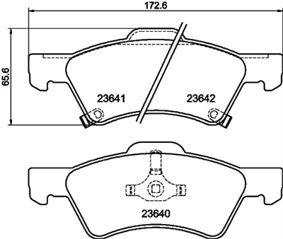HELLA 8DB 355 010-061 Číslo výrobce: 23640. EAN: 4082300354379.