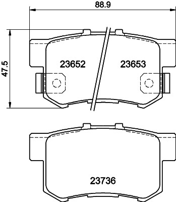 HELLA 8DB 355 009-581 Číslo výrobce: 23652. EAN: 4082300353891.