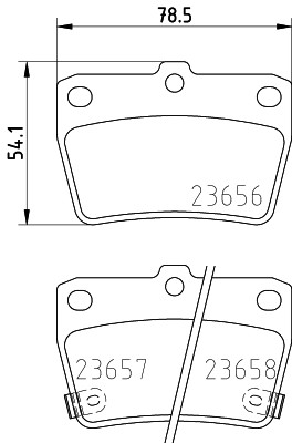 HELLA 8DB 355 010-521 Číslo výrobce: 23656. EAN: 4082300354836.