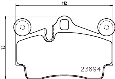 HELLA 8DB 355 018-711 Číslo výrobce: 23694. EAN: 4082300363029.