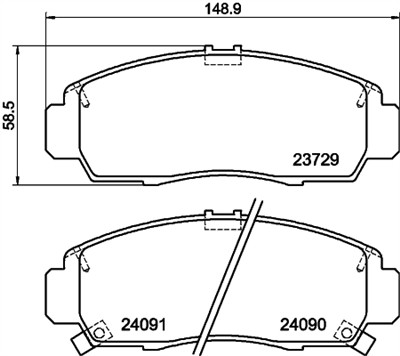 HELLA 8DB 355 009-771 Číslo výrobce: 23729. EAN: 4082300354089.