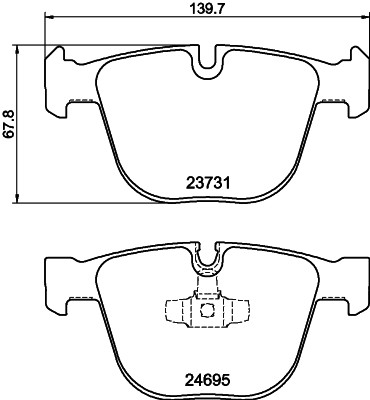 HELLA 8DB 355 014-141 Číslo výrobce: 23731. EAN: 4082300358452.