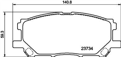 HELLA 8DB 355 010-071 Číslo výrobce: 23734. EAN: 4082300354386.