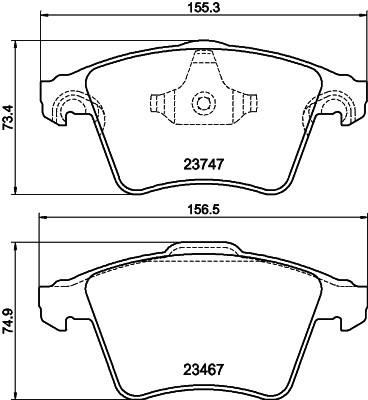 HELLA 8DB 355 013-821 Číslo výrobce: 23467. EAN: 4082300358131.