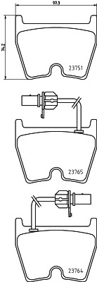 HELLA 8DB 355 009-191 Číslo výrobce: 23751. EAN: 4082300353501.