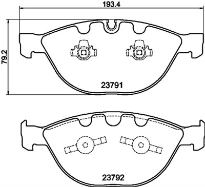 HELLA 8DB 355 006-551 Číslo výrobce: 23791. EAN: 4082300350869.