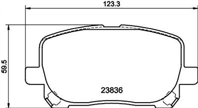 HELLA 8DB 355 010-221 Číslo výrobce: 23836. EAN: 4082300354539.