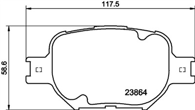 HELLA 8DB 355 010-201 Číslo výrobce: 23864. EAN: 4082300354515.