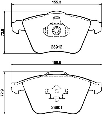 HELLA 8DB 355 012-281 Číslo výrobce: 23801. EAN: 4082300356595.