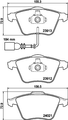 HELLA 8DB 355 015-971 Číslo výrobce: 23912. EAN: 4082300360288.