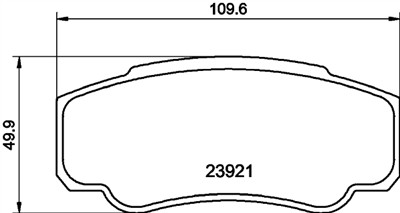 HELLA 8DB 355 010-411 Číslo výrobce: 23921. EAN: 4082300354720.