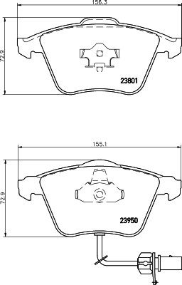 HELLA 8DB 355 011-711 Číslo výrobce: 23801. EAN: 4082300356021.