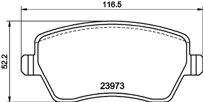 HELLA 8DB 355 010-851 Číslo výrobce: 23973. EAN: 4082300355161.